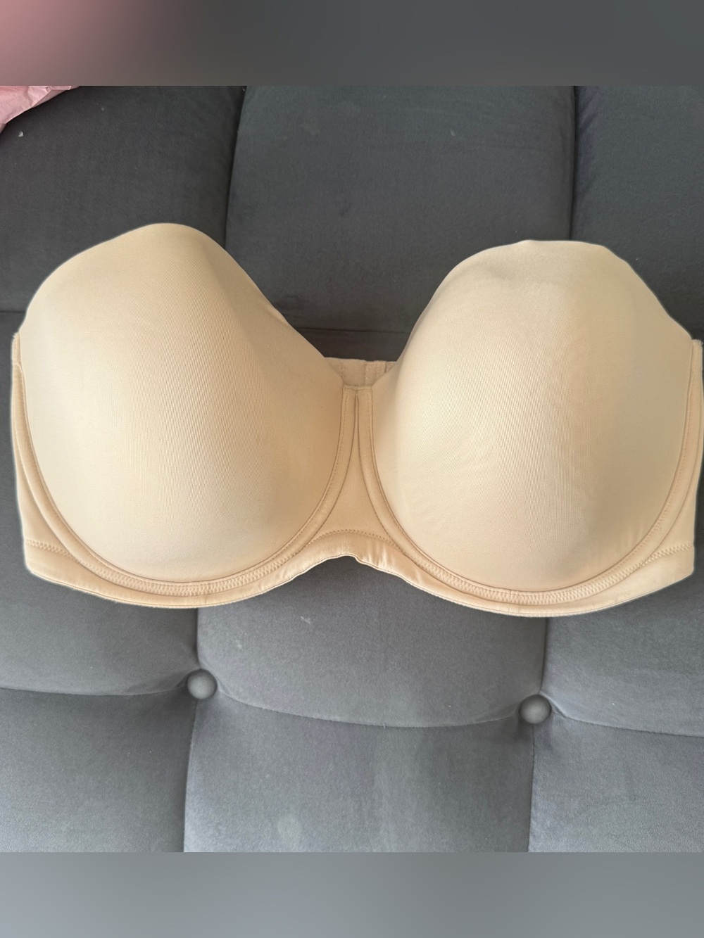 Wacoal Red Carpet Strapless Underwire Bra 42G Nude Beige